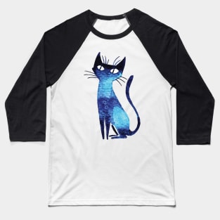 Galaxy Cat Baseball T-Shirt